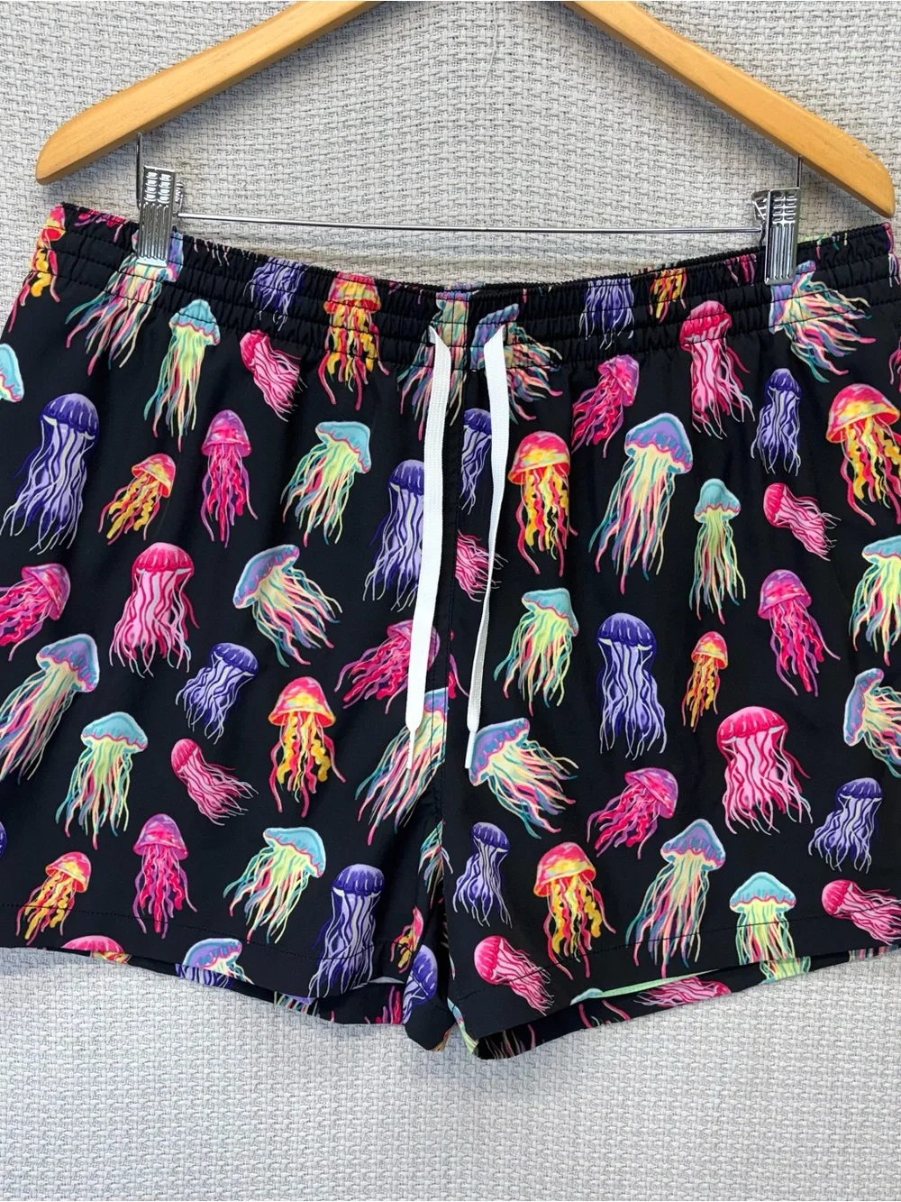 Lot Of 2 Chubbies Swim Trunks XXL Colorful Tropical Jellyfish Beach Floral EUC
